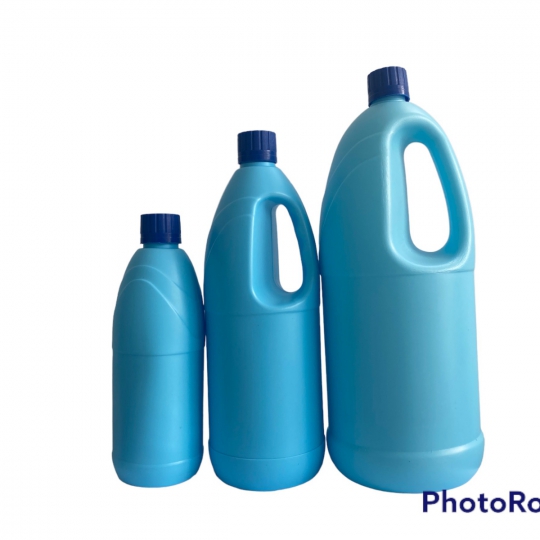 Chai 350,500 , 1, 2l nhựa HDPE đựng tẩy rửa, hóa chất